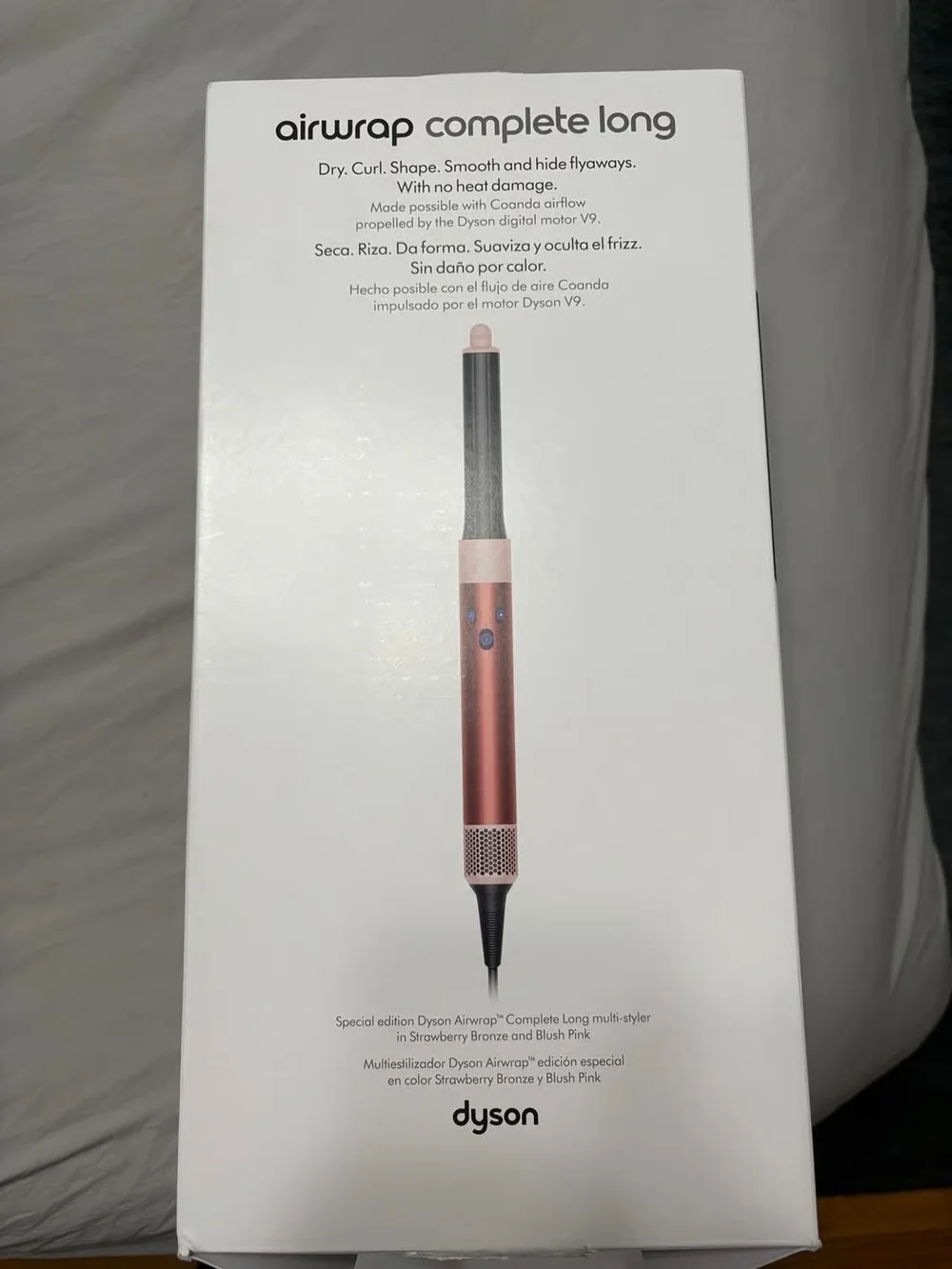 Dyson Airwrap Complete Long Strawberry Bronze Blush Pink - BRAND NEW